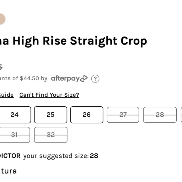 🦃GRLFRND Karolina High Rise Straight Crop - Picture 2 of 6